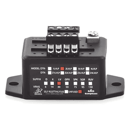 Protector Bajo Voltaje / 2 Pares / NAC SLC IDC PIV / Terminales Tornillo / -40°C a 70°C / Riel DIN