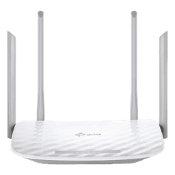 Router Wi-Fi 5 / Doble Banda AC1200 / 4 Antenas Externas / 4 Puertos LAN 10/100 Mbps / MU-MIMO 2x2 / Modo Triple Operación
