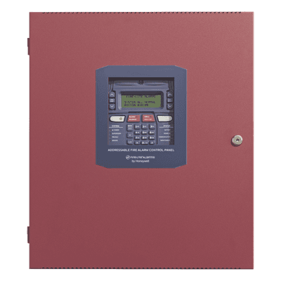 Panel FACP Direccionable / 50 Puntos SLC / Alcance 3,000 m (9,842.5 ft) / 2 NAC 2.5 A / LCD 80 Caracteres / USB