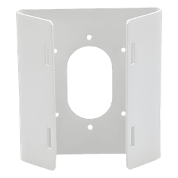Montaje en Poste para Cámara IP / Acero Inoxidable / Compatible DS-2CD26 / Exterior / Blanco