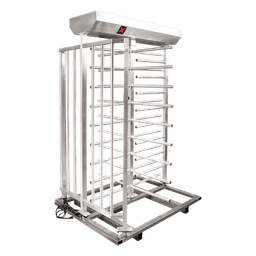 Torniquete de Cuerpo Completo / 25 Personas/min / Acero Inoxidable / Rotación 90° / Interior y Exterior / 110 VCA