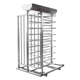Torniquete de Cuerpo Completo / 25 Personas/min / Acero Inoxidable / Rotación 90° / Interior y Exterior / 110 VCA