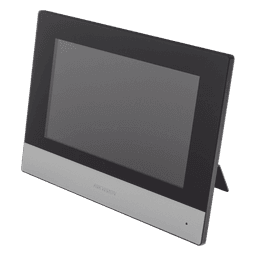 Monitor IP WiFi Touch Screen / Pantalla 7" / Resolución 1024 x 600 / Wi-Fi 2.4 GHz / Ethernet 10/100 Mbps / PoE Estándar / Audio Bidireccional / Integración 16 Cámaras IP 2 MP