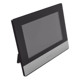 Monitor IP WiFi Touch Screen / Pantalla 7" / Resolución 1024 x 600 / Wi-Fi 2.4 GHz / Ethernet 10/100 Mbps / PoE Estándar / Audio Bidireccional / Integración 16 Cámaras IP 2 MP