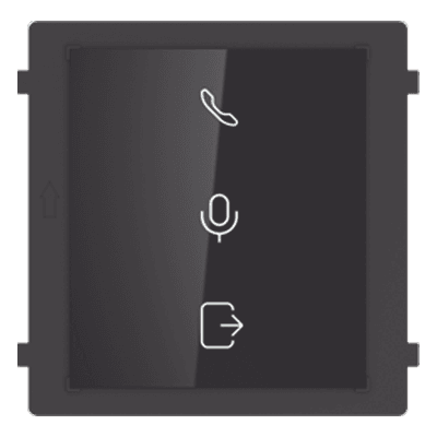 Módulo Indicador para Videoportero IP / Audio Bidireccional / Recepción de Llamada / Apertura de Puerta / IP65 / -40°C a +60°C (-40°F a 140°F) / Montaje Empotrado o Superficie