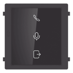 Módulo Indicador para Videoportero IP / Audio Bidireccional / Recepción de Llamada / Apertura de Puerta / IP65 / -40°C a +60°C (-40°F a 140°F) / Montaje Empotrado o Superficie