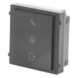Módulo Indicador para Videoportero IP / Audio Bidireccional / Recepción de Llamada / Apertura de Puerta / IP65 / -40°C a +60°C (-40°F a 140°F) / Montaje Empotrado o Superficie
