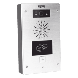 Video Portero IP / 2 Líneas SIP / Cámara HD 2MP / IR Nocturno / RFID / IP65 e IK10 / PoE 802.3af / Onvif / -40°C a 70°C