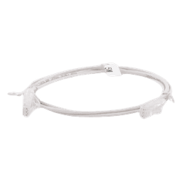 Cable de Parcheo Slim UTP Cat6 / 1.5 m (4.92 ft) / 28 AWG / Blanco / Diámetro Reducido