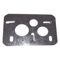 Placa Salida a Tubo Automática / 3/4", 1" y 1 1/4" / Lámina Galvanizada G60 / 5 kg