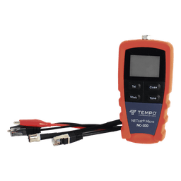 Probador de Cable / UTP STP Coaxial / Detección de Fallas / Control Remoto / Tono Digital / TIA/EIA LAN