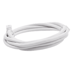 Cable de Parcheo / Cat6A / S/FTP / 10Gbps / 2m (6.56 ft) / Blindado / AWG 27 / RJ45 / Blanco