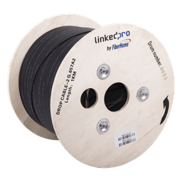 Carrete de Fibra Óptica Drop / 1 km / G.657A2 Bifibra / LSZH / Interior-Exterior / 3.28 ft (1 km)