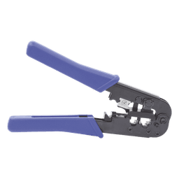 Pinzas para Terminación de Conectores / RJ45/RJ11/RJ12 / Cable UTP Cat5/Cat5e / Diseño Ergonómico / Cable Telefónico Plano