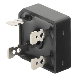 Puente Rectificador / 35A / 400V PIV / 29 x 29 mm / Metal Encapsulado