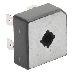 Puente Rectificador / 35A / 400V PIV / 29 x 29 mm / Metal Encapsulado