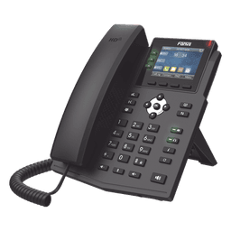 Teléfono IP / 6 Líneas SIP / Pantalla LCD Color 2.8" / Audio HD / Conferencia 3 Vías / Puertos Gigabit / PoE 802.3af