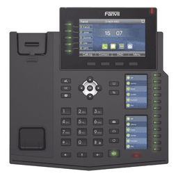 Teléfono IP Empresarial / 20 Líneas SIP / Triple Pantalla Color / Puertos Gigabit / PoE / Bluetooth / Opus