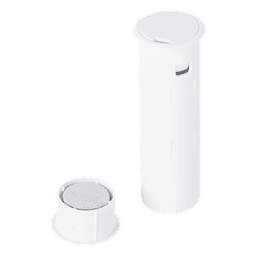 Sensor Magnético Inalámbrico / Empotrable Invisible / Gap 2.54 cm (1 in) / Frecuencia 345 MHz / Batería 5 Años / Diámetro 1.9 cm (0.75 in)