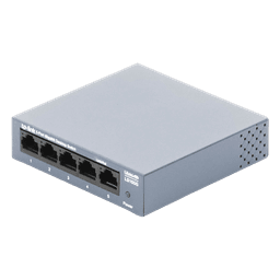 Switch de Escritorio / 5 Puertos Gigabit / 10/100/1000 Mbps / Carcasa Metálica / Auto-MDI/MDIX / Green Ethernet