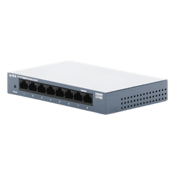 Switch de Escritorio / 8 Puertos Gigabit 10/100/1000 Mbps / Carcasa Metálica / Green Ethernet / Plug-and-Play