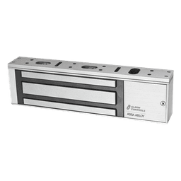Chapa Magnética / 1200 lbs Fuerza de Retención / Voltaje Dual 12/24 V DC / Montaje Sin Herramientas / UL 10C, UL 294, ULC-S104