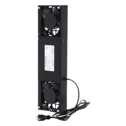 Kit de Ventilación Forzada / 2 Ventiladores 12x12 cm / 3 Tomas NEMA 5-15R / 110 Vca / 15A Máx / Cable 1.7 m / 5.6 ft