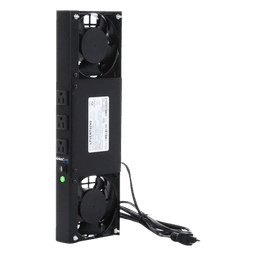 Kit de Ventilación Forzada / 2 Ventiladores 12x12 cm / 3 Tomas NEMA 5-15R / 110 Vca / 15A Máx / Cable 1.7 m / 5.6 ft