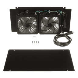 Kit de Ventiladores para Gabinete / 2 Unidades / 122 CFM Total / 120 Vca / Cable 2 m (6.6 ft) / Montaje Completo