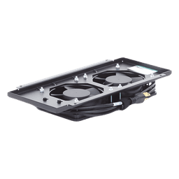Kit de Ventiladores para Gabinete / 2 Unidades / 122 CFM Total / 120 Vca / Cable 2 m (6.6 ft) / Montaje Completo