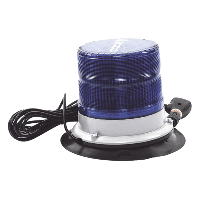 Baliza LED de Pulso / SAE Clase I / 11 Patrones de Flash / 12-24 VDC / IP67 / Montaje Magnético de Vacío