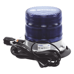 Baliza LED de Pulso / SAE Clase I / 11 Patrones de Flash / 12-24 VDC / IP67 / Montaje Magnético de Vacío