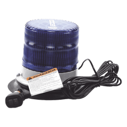 Baliza LED de Pulso / SAE Clase I / 11 Patrones de Flash / 12-24 VDC / IP67 / Montaje Magnético de Vacío