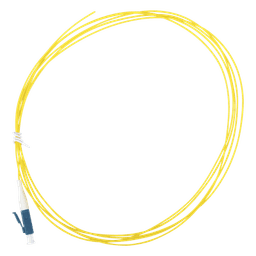 Pigtail de Fibra Óptica / LC/UPC / Monomodo OS1/OS2 / Simplex / 2 Metros (6.56 Pies) / Tight Buffer 900 µm