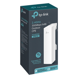 Punto de Acceso Exterior Wi-Fi N / 300Mbps / 2.4GHz / 2 Antenas 9dBi / MIMO 2x2 / Cobertura 100m (328 pies)