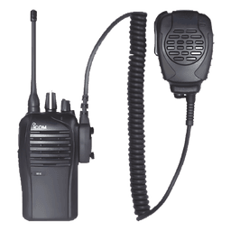 Micrófono-Bocina / GPS Integrado / Cancelación de Ruido / IPX5 / Conector 3.5mm / Compatible ICOM IC-F Series