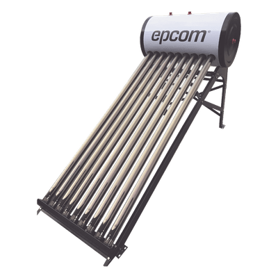Calentador Solar de Agua / 90 Litros / 9 Tubos de Vacío / Baja Presión / Resistencia Granizo 25 mm (0.98 in) / Termotanque Inoxidable Grado Alimenticio