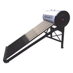 Calentador Solar de Agua / 90 Litros / 9 Tubos de Vacío / Baja Presión / Resistencia Granizo 25 mm (0.98 in) / Termotanque Inoxidable Grado Alimenticio