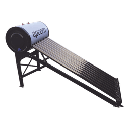 Calentador Solar de Agua / 90 Litros / 9 Tubos de Vacío / Baja Presión / Resistencia Granizo 25 mm (0.98 in) / Termotanque Inoxidable Grado Alimenticio