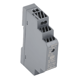 Fuente de Poder Riel DIN / 12VCC / 15W / Entrada Universal 85-264VAC / Ultra Delgada 17.5mm