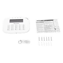 Teclado LCD cableado / Pantalla 2 líneas 80x25 mm / Armado por tarjeta o llavero / 12VCC 1.8W / -10°C a 55°C / 272g