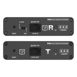 Extensor HDMI / 4K @ 60 Hz / Sin Compresión / Cero Latencia / Alcance 700 m (2296.6 ft) / Cascada 10 Receptores / IR Bidireccional / ARC / S/PDIF
