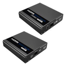 Extensor HDMI / 4K @ 60 Hz / Sin Compresión / Cero Latencia / Alcance 700 m (2296.6 ft) / Cascada 10 Receptores / IR Bidireccional / ARC / S/PDIF
