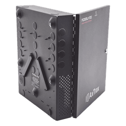 Gabinete de Control de Acceso / 110 VCA a 12 VCC 4A / Compatible con AC825IP y Expansores D805/R805/S805/P805 / Soporte PL712 o PL912