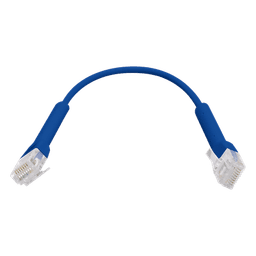 Cable Ethernet Patch / Cat6 / 22 cm (0.72 ft) / Conector RJ45 Flexible / Azul