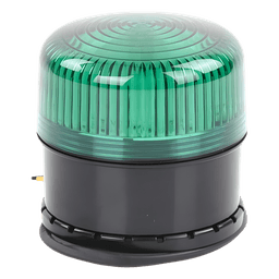 Microcontrolador SELECT-ALERT / Sirena-Estrobo / 32 Tonos / 8 Patrones LED / Policarbonato / IP66 / -40°C a 121°C / 12-24V CD o 9V CD / Rojo
