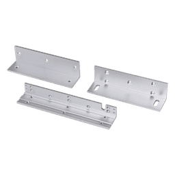 Kit de Montaje Z y L / Para Cerradura Magnética / Puertas de Madera y Metal / Alineación Precisa