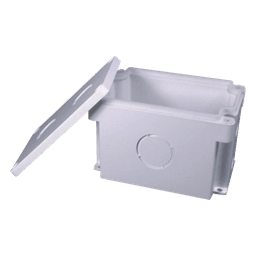 Caja Superficial a Prueba de Agua / IP67 / 2 Salidas / 120 x 80 x 79.7 mm / 4.72 x 3.15 x 3.14 in / Certificaciones RoHS y UL