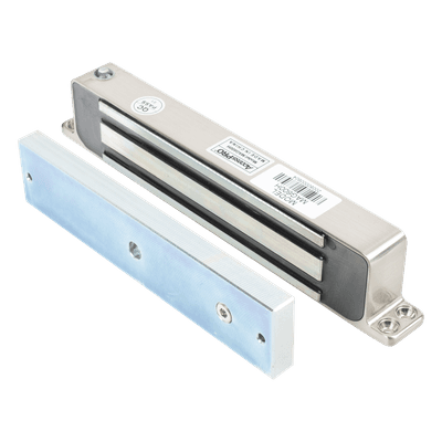 Chapa Magnética / 350 lbs / Montaje Superficial / IP68 / Exterior / 12V CD o 24V CD / -10 a +55°C