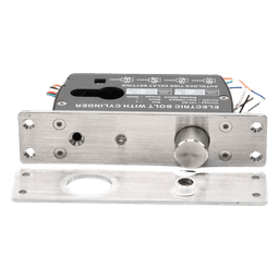 Cerradura de Perno Eléctrica / 2000 kg de Fuerza de Sujeción / Fail Safe 12 VCC / Temporizador 0-9 s / Sensor de Puerta NO/NC/COM / 500000 Ciclos